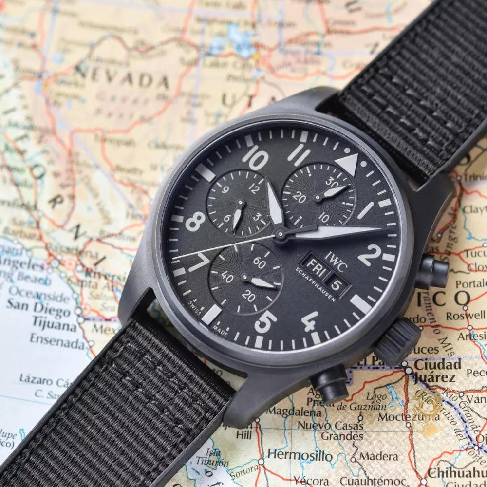 IWC Pilot’s IW388106 Chronograph Top Gun Ceratanium® Watch 41mm