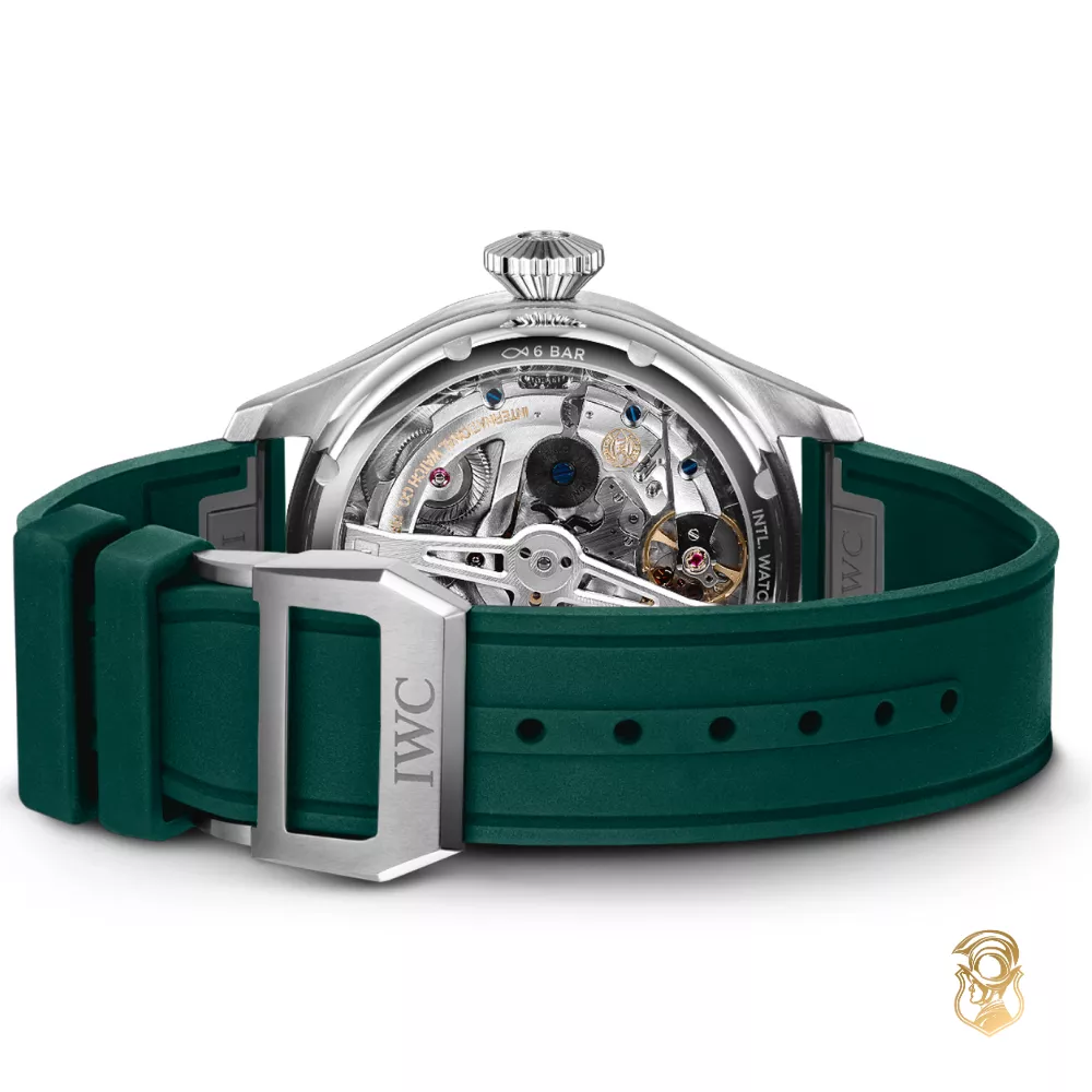 IWC Pilot's IW503608 Green - Tone Perpetual Watch 46.2mm