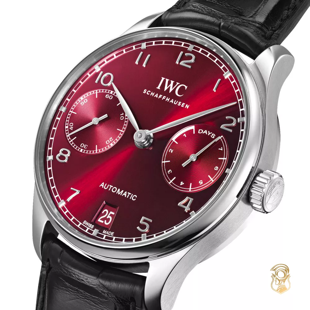 IWC Portugieser IW500714 Burgundy Watch 42mm