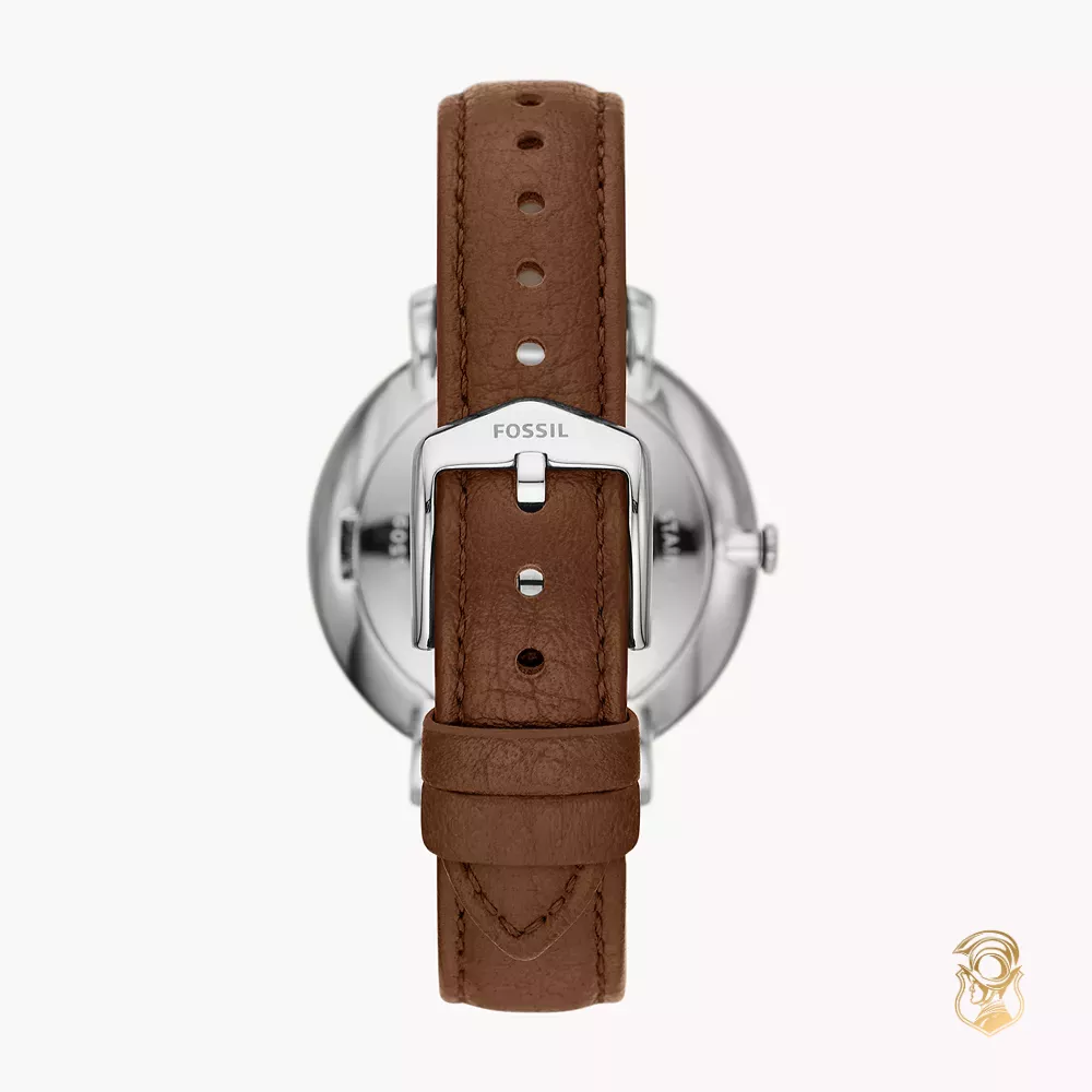 Jacqueline Multifunction Brown Watch 38MM