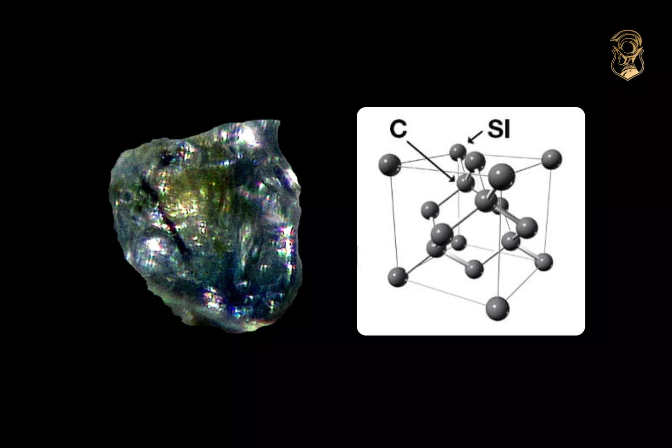 Kim cương moissanite là một loại đá quý đến từ vũ trụ