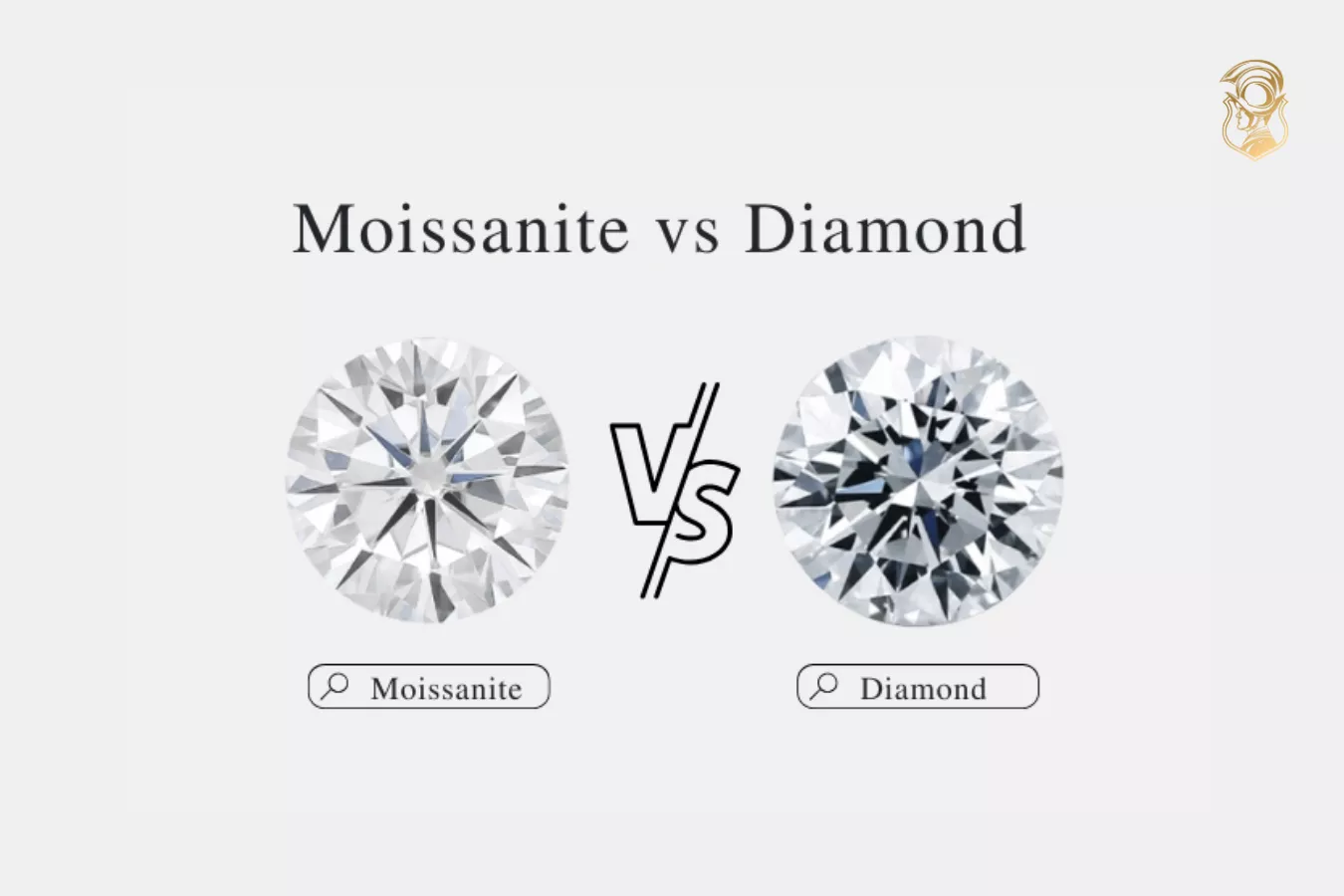 Moissanite không phải là kim cương
