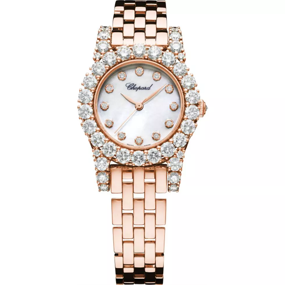 Chopard L'heure 10a377-5001 Du Diamant Watch 30