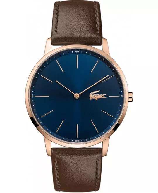 Lacoste Brown Leather Watch 40mm