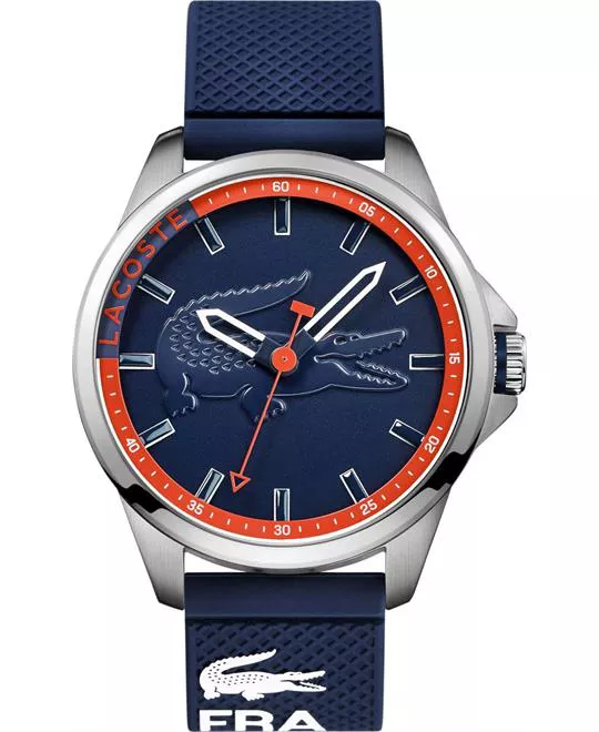 Lacoste Capbreton Blue Silicone Watch 46mm