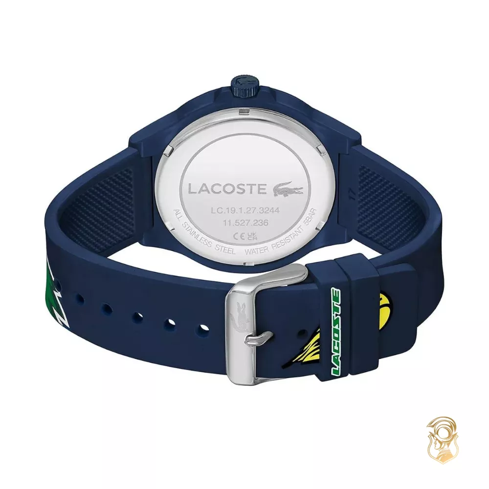 Lacoste Men’s Neocroc Blue Silicone Strap Watch 42mm