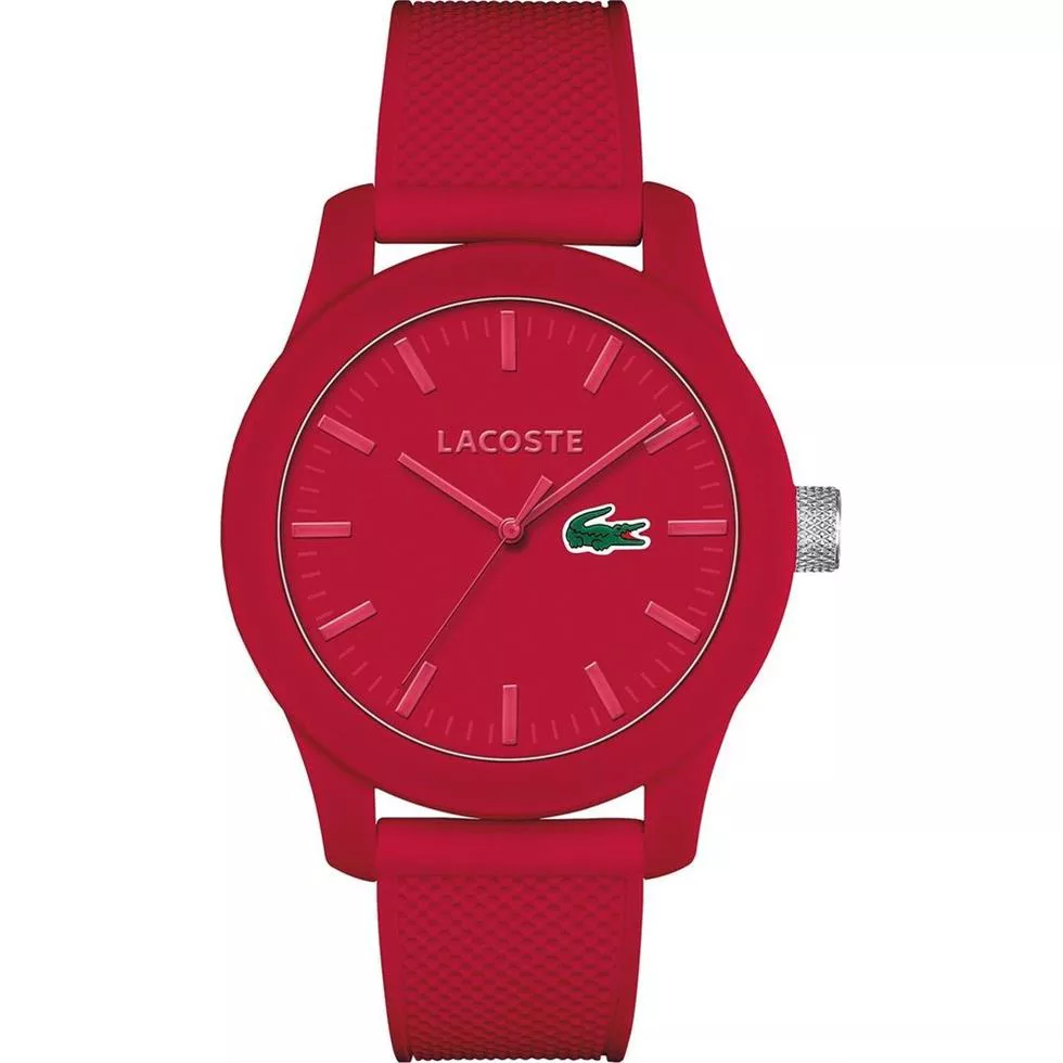 Lacoste Men's Red Dial Red Watch 43mm