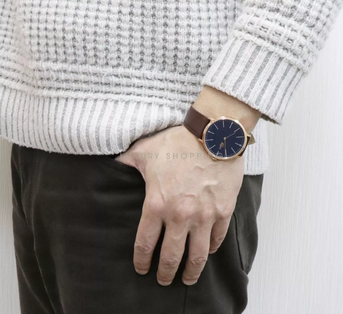 Lacoste Moon Analog Casual Brown 40mm