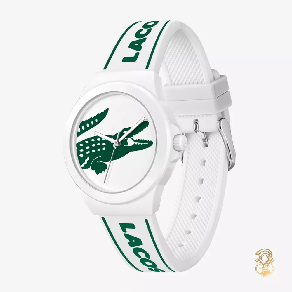 Lacoste Neocroc White Silicone Watch 38mm