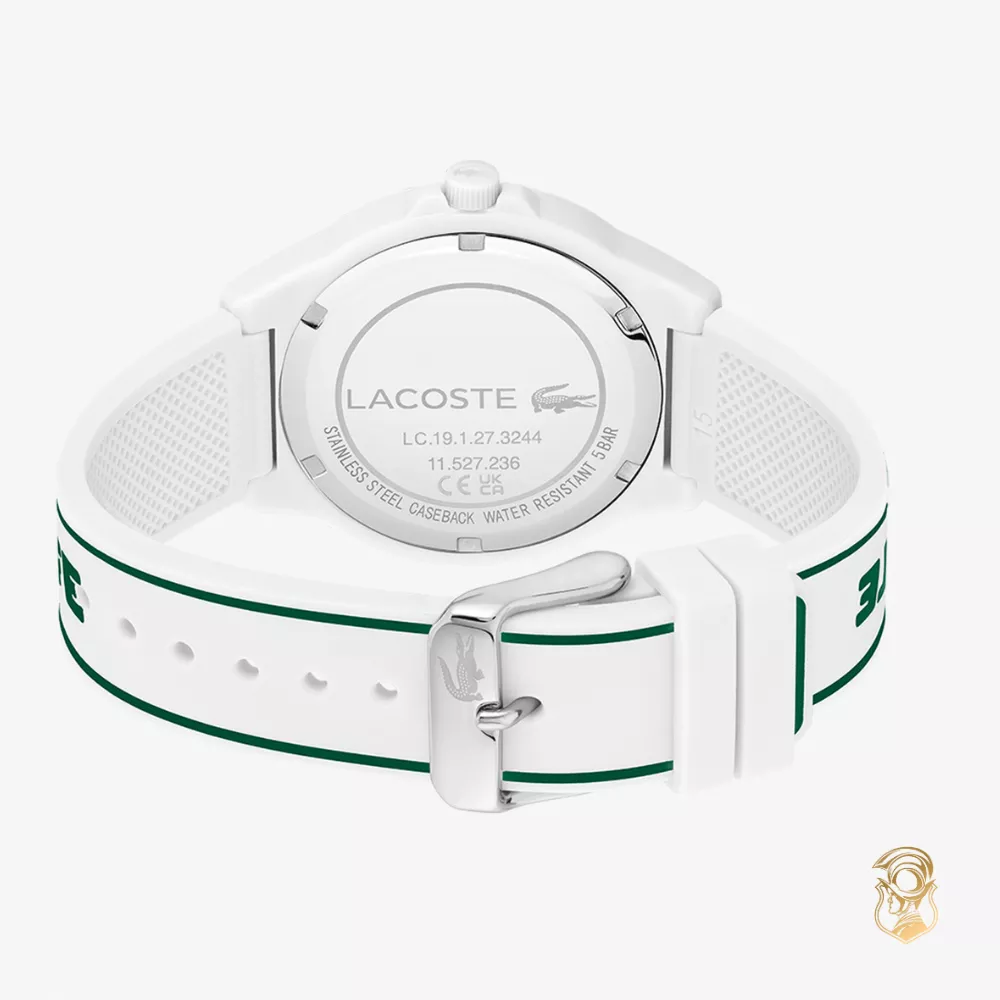 Lacoste Neocroc White Silicone Watch 38mm