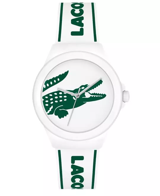 Lacoste Neocroc White Silicone Watch 38mm