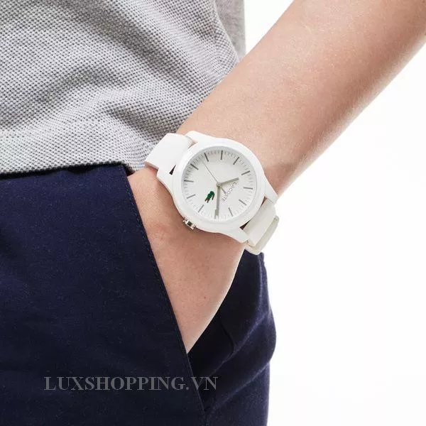 Lacoste Quartz Resin and Silicone Watch 38mm