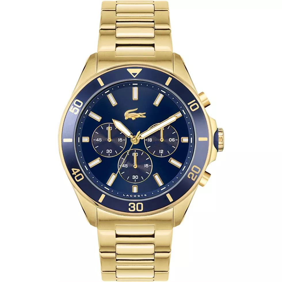 Lacoste Tiebreaker Chrono Watch - Blue Watch 44MM