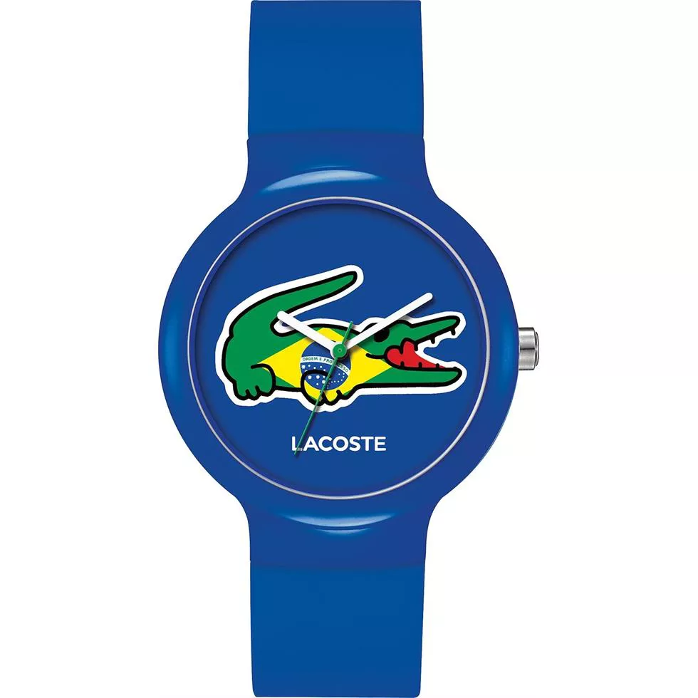 Lacoste Unisex Blue Silicone Watch 40mm
