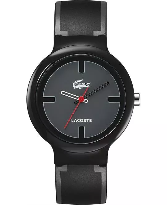 Lacoste Watch, Black- Silicone, 40mm