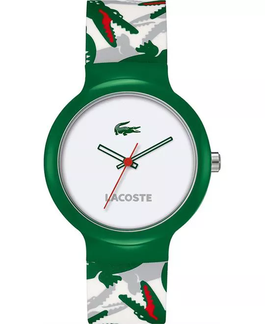 Lacoste Watch, Unisex Goa Multi-Color Silicone 40mm 