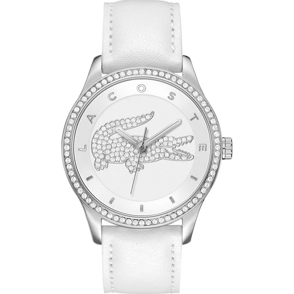 Lacoste Watch, Women's Victoria White 40mm 