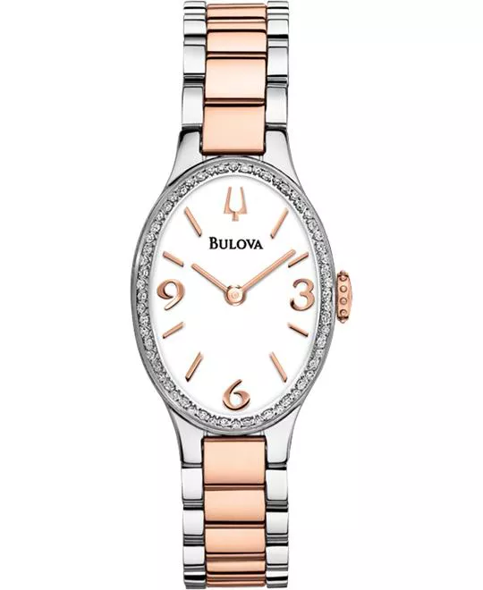 Bulova Diamond Gallery Collection Watch 21.3 x 34.6mm