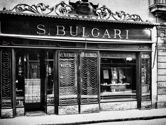 Lịch sử thương hiệu Bvlgari