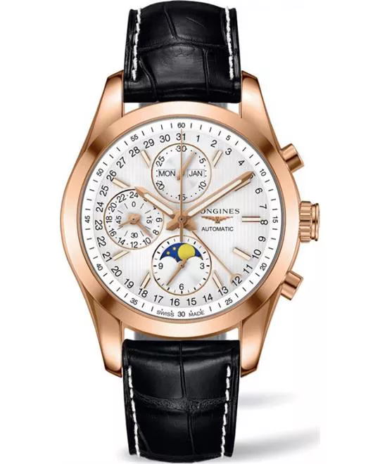 Longines Conquest Moonphase L2.798.8.72.3 Watch 42mm