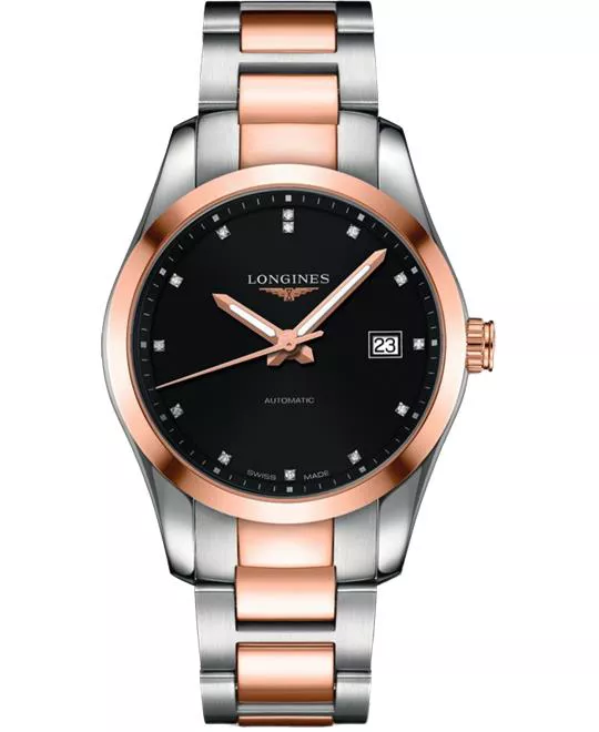 Longines Conquest L2.785.5.58.7 Diamond Watch 40mm