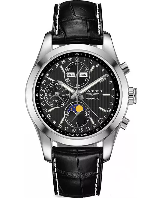 Longines Conquest Moonphase L2.798.4.52.3 Watch 42mm