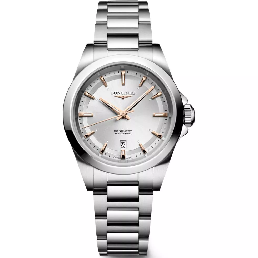 Longines Conquest L3.320.4.72.6 Watch 30mm 