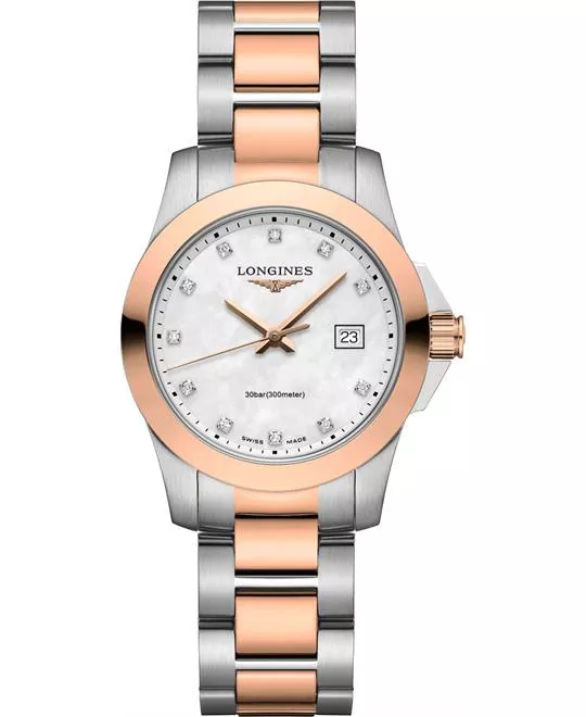 Longines Conquest L3.376.3.88.7 Watch 29.5
