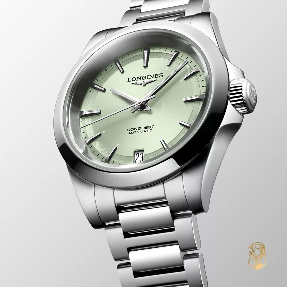 Longines Conquest L3.430.4.02.6 Green Watch 34mm