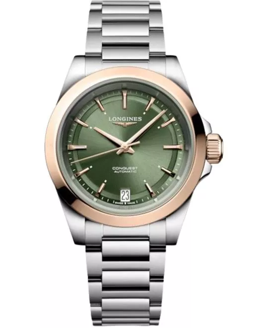 Longines Conquest L3.430.5.02.6 Automatic Watch 34mm