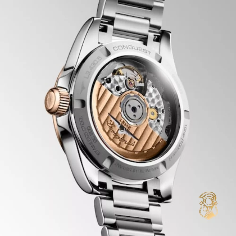 Longines Conquest L3.430.5.02.6 Automatic Watch 34mm