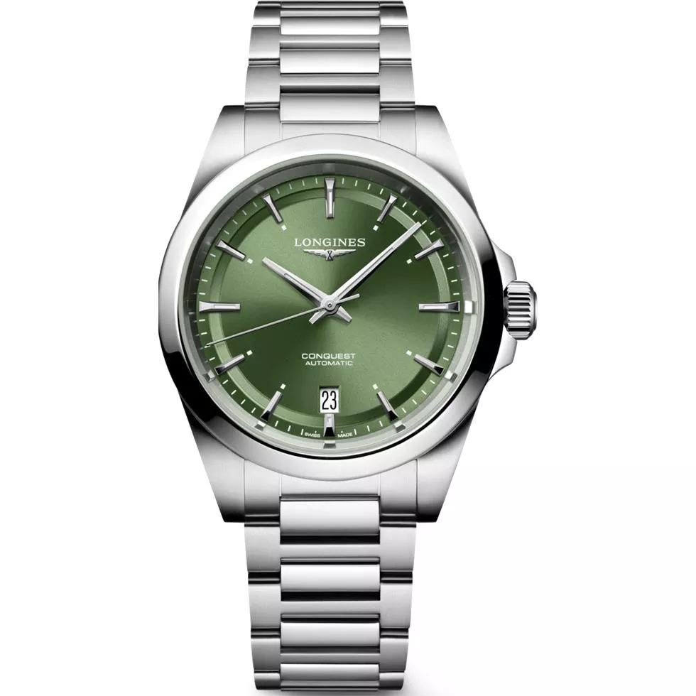 Longines Conquest L3.720.4.02.6 Green Watch 38mm