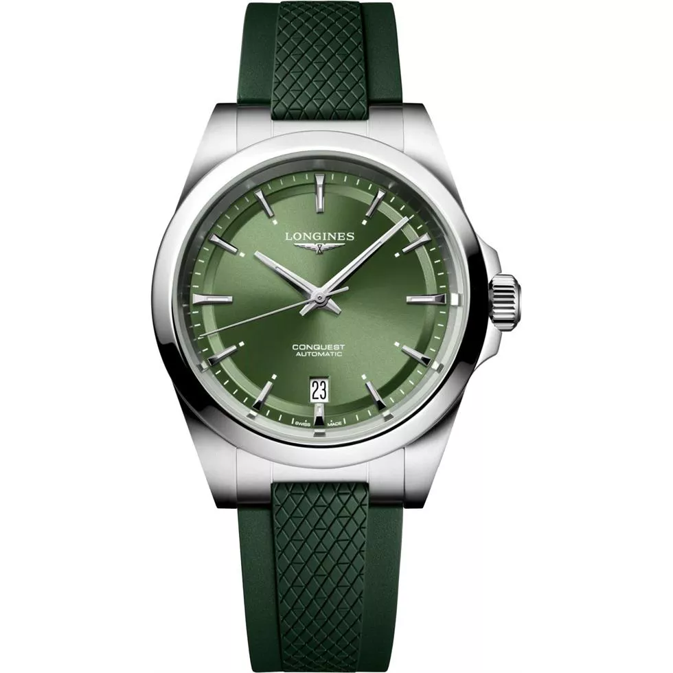 Longines Conquest L3.720.4.02.9 Automatic Watch 38mm