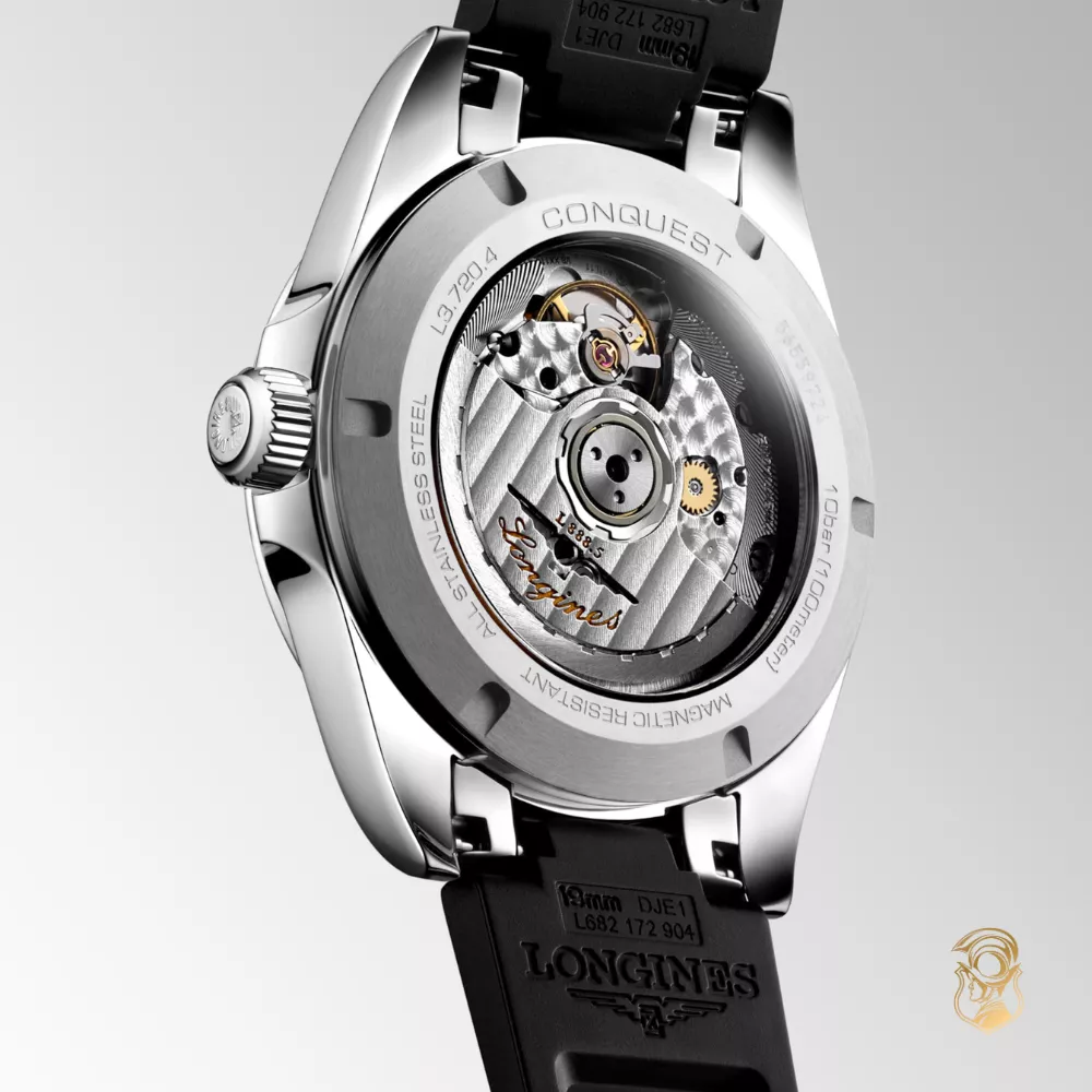 Longines Conquest L3.720.4.52.9 Automatic Watch 38mm