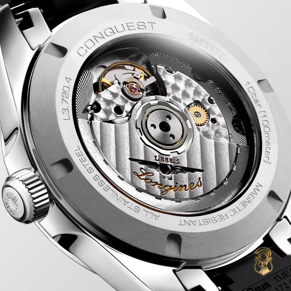 Longines Conquest L3.720.4.52.9 Automatic Watch 38mm