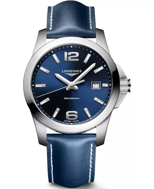 Longines Conquest L3.759.4.96.0 Watch 41mm