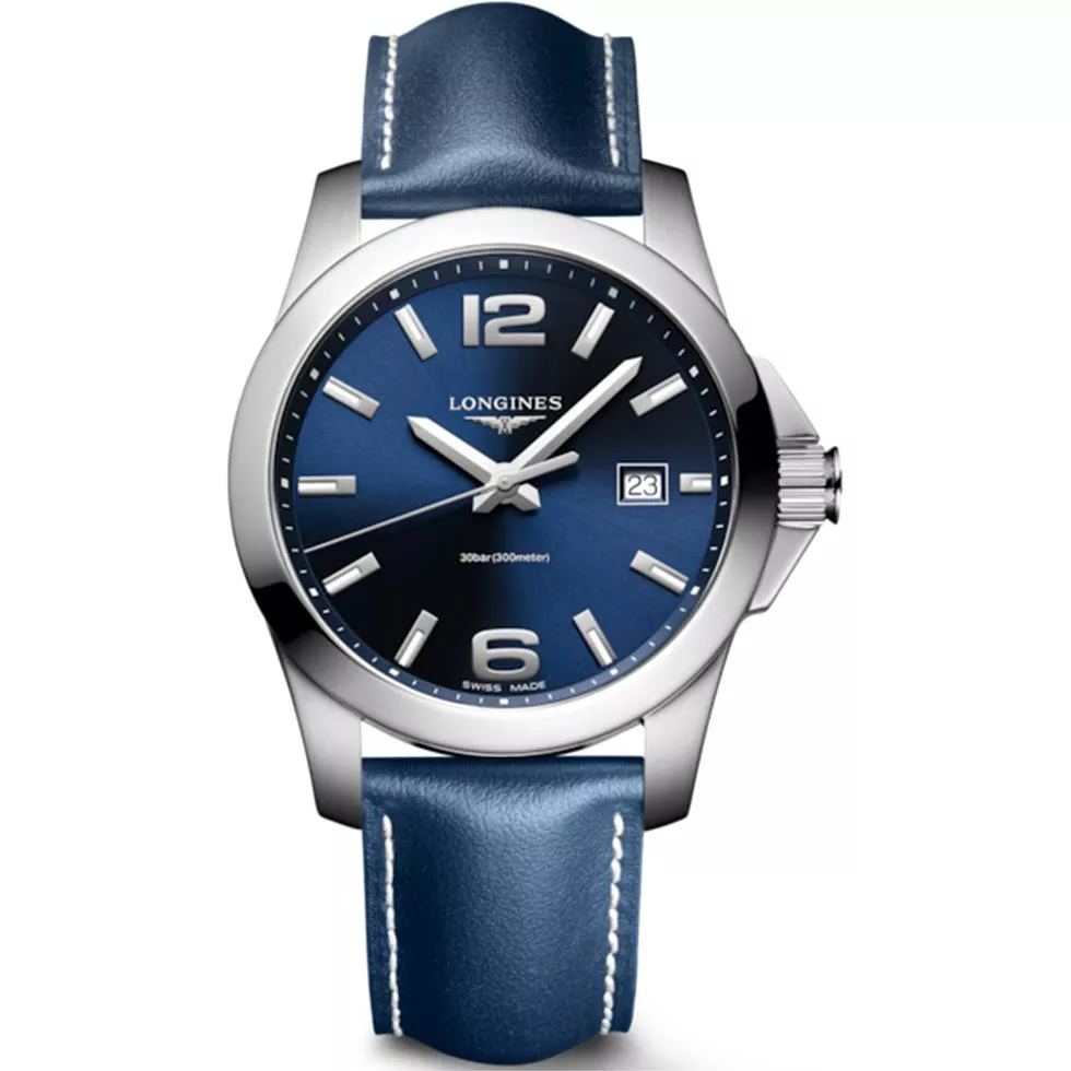 Longines Conquest L3.759.4.96.0 Watch 41mm