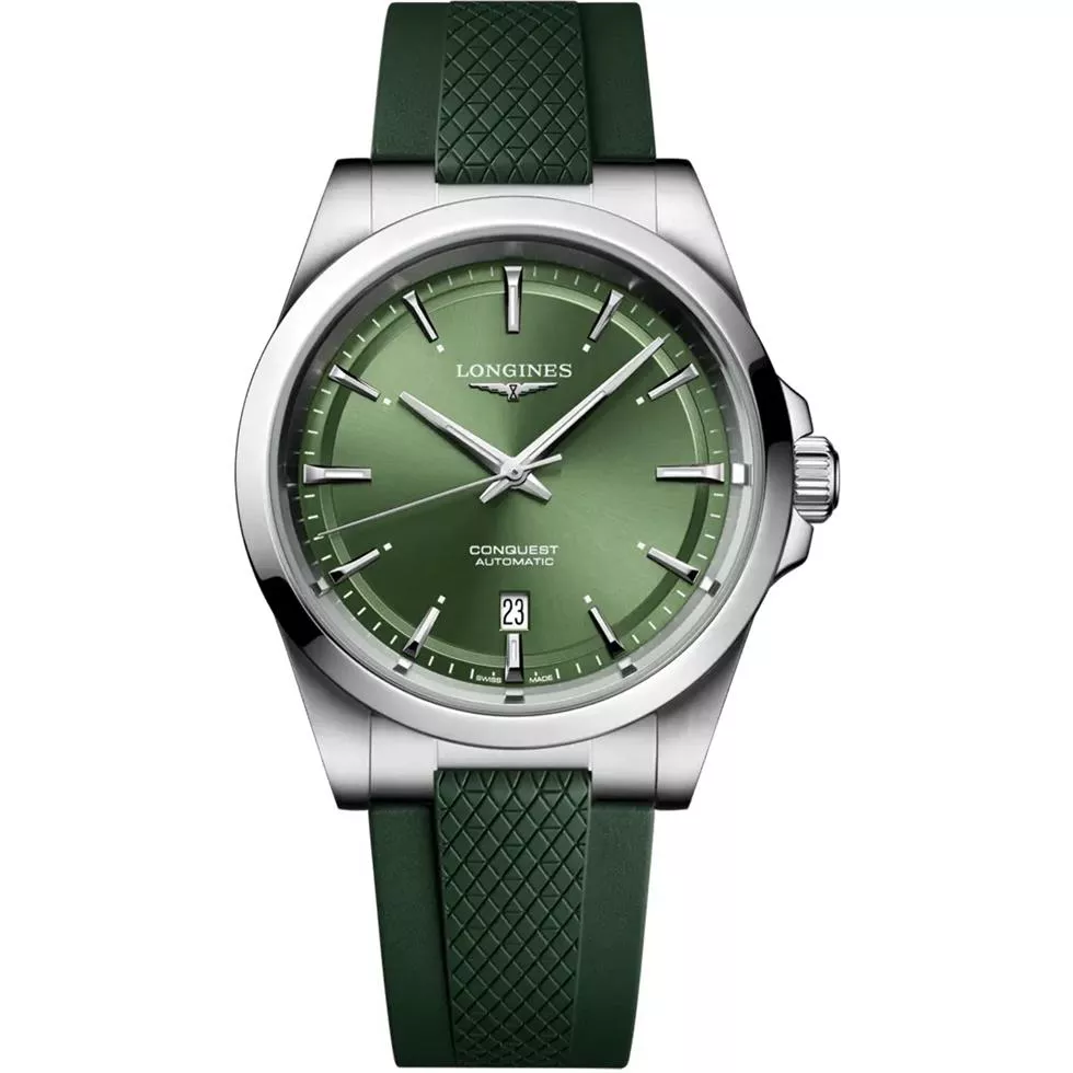 Longines Conquest L3.830.4.02.9 Automatic Watch 41mm