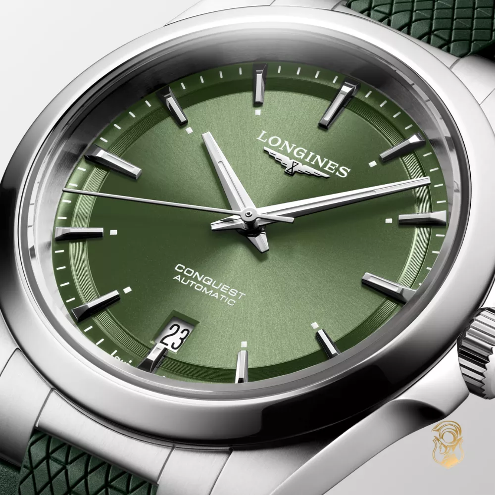 Longines Conquest L3.830.4.02.9 Automatic Watch 41mm