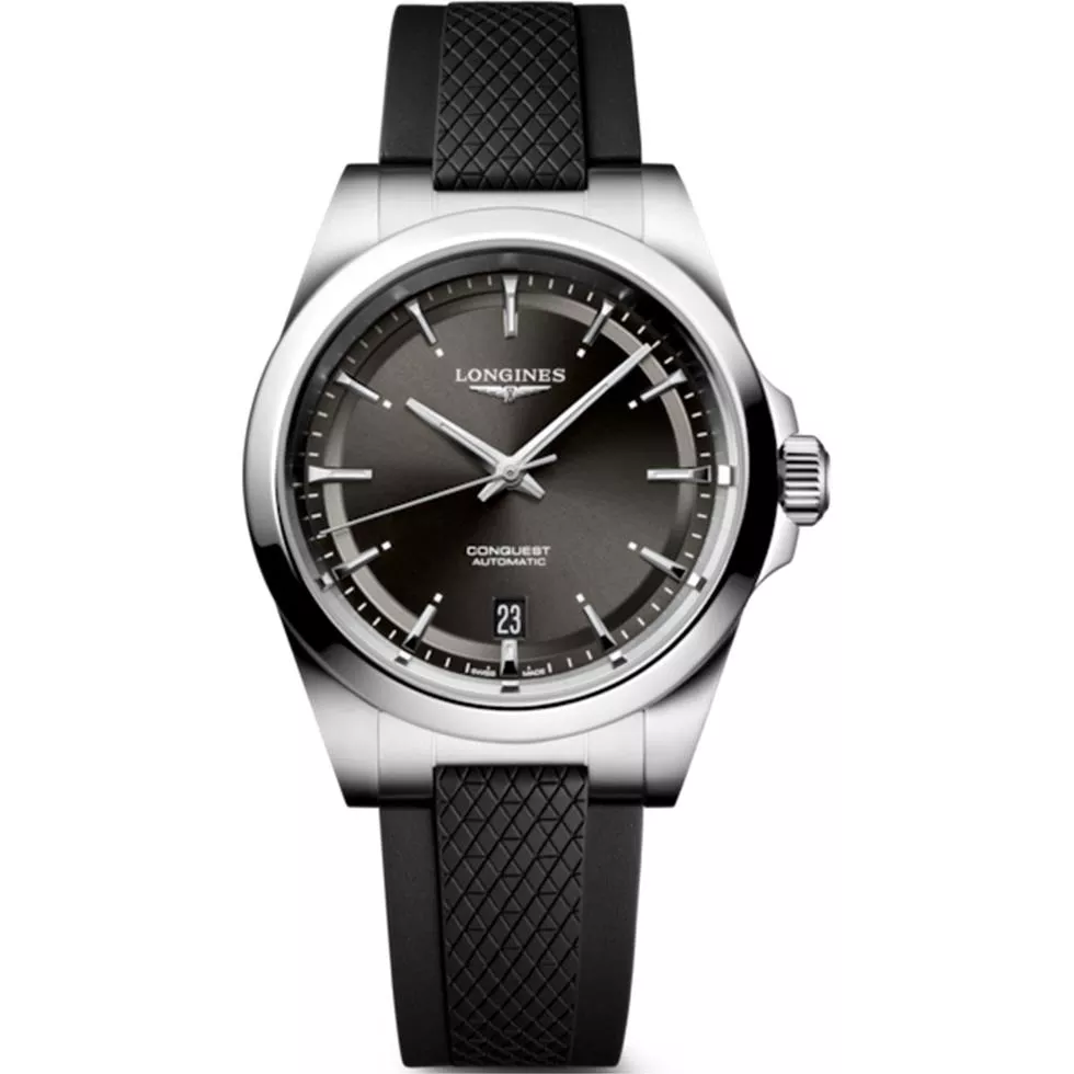 Longines Conquest L3.830.4.52.9 Automatic Watch 41mm