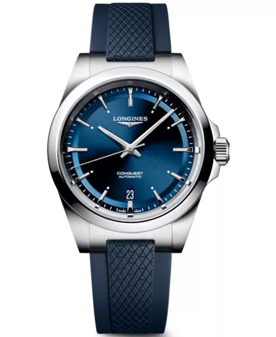 Longines Conquest L3.830.4.92.9 Automatic Watch 41mm