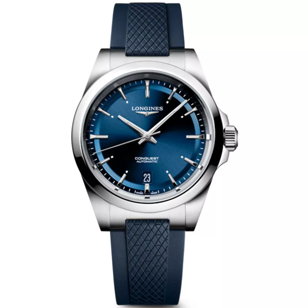 Longines Conquest L3.830.4.92.9 Automatic Watch 41mm