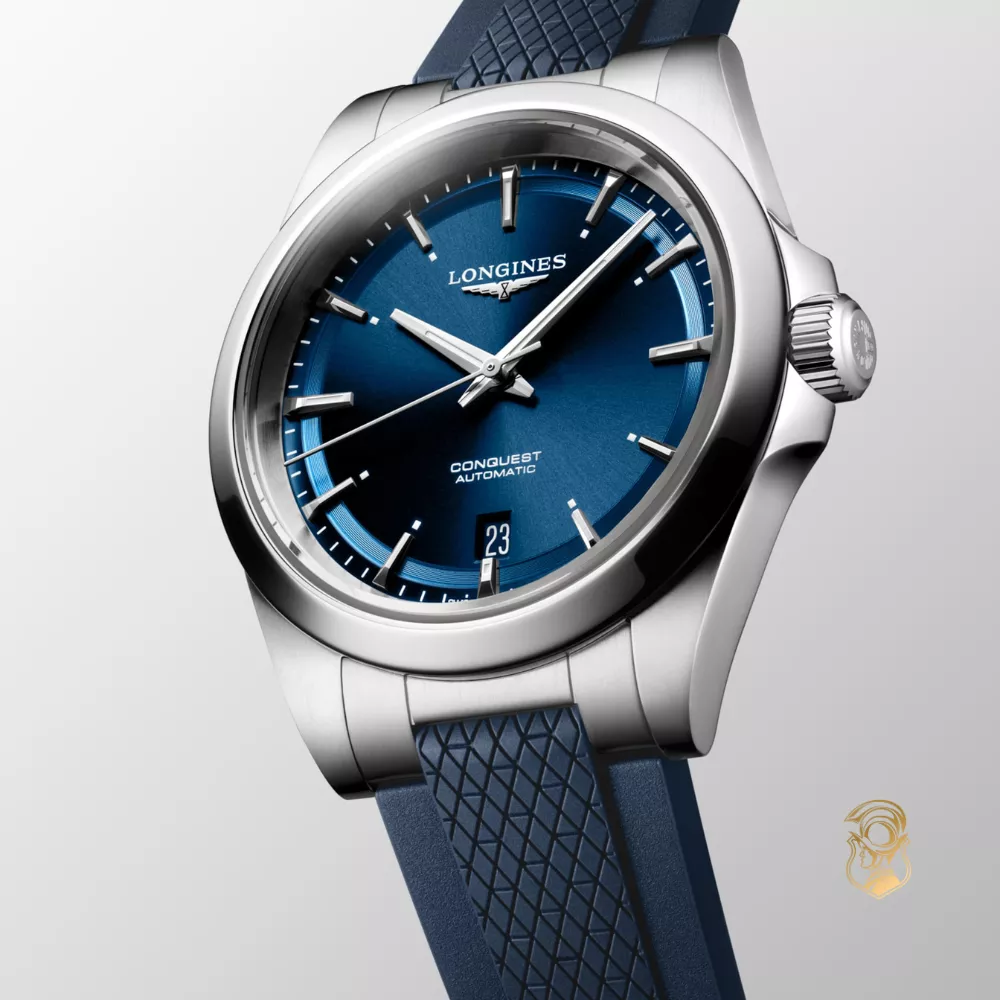 Longines Conquest L3.830.4.92.9 Automatic Watch 41mm