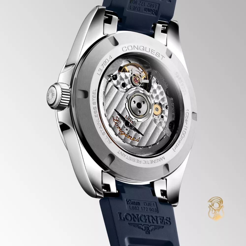 Longines Conquest L3.830.4.92.9 Automatic Watch 41mm