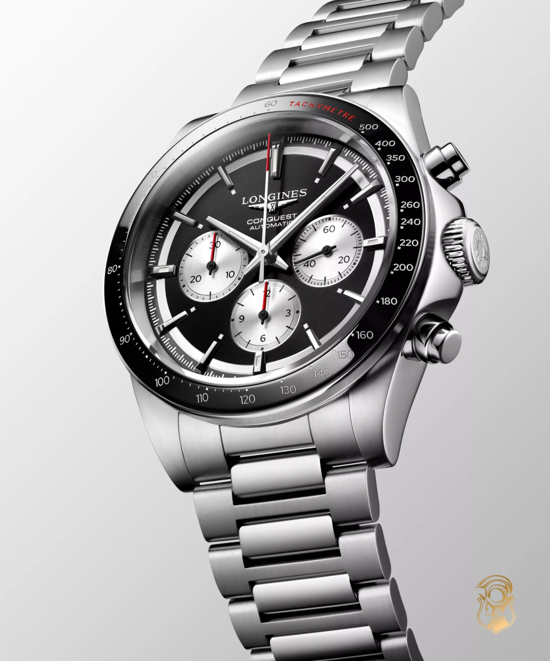 Longines Conquest L3.835.4.52.6 Black Watch 42mm