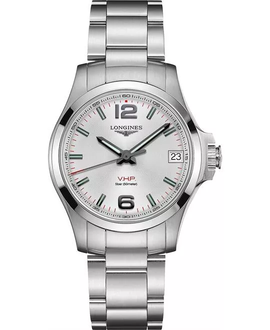 Longines Conquest V.H.P. L3.316.4.76.6 Watch 36