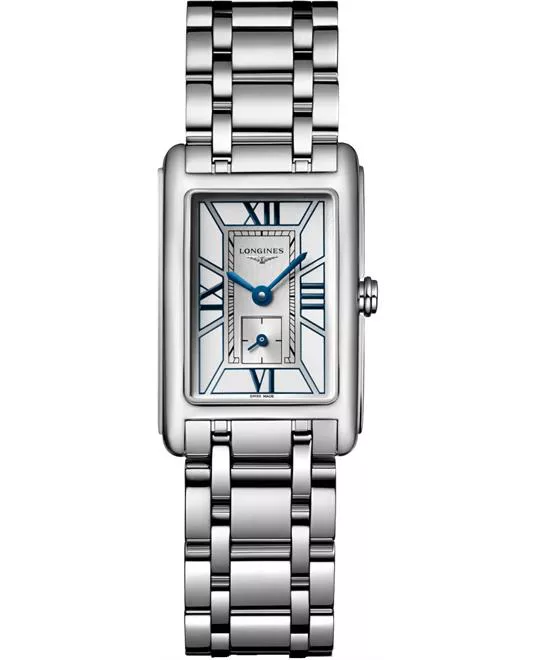 Longines Dolcevita Silver Tone Watch 20mm