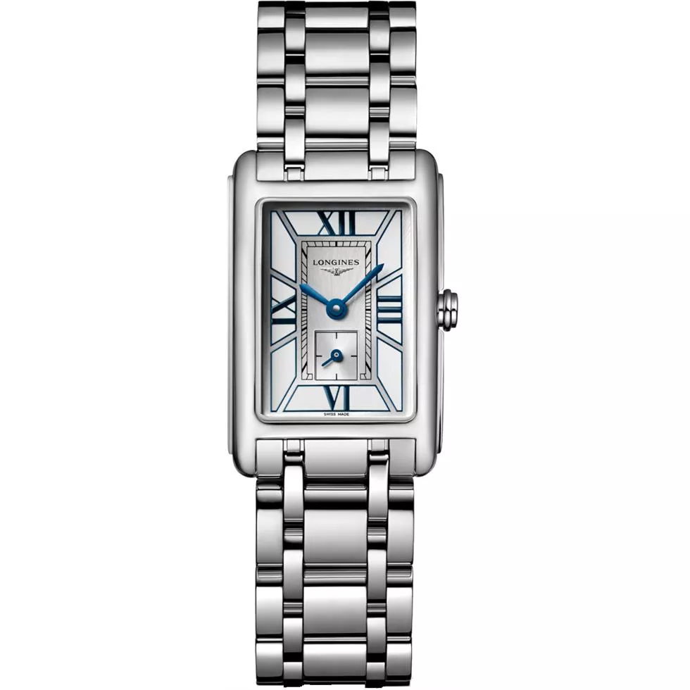 Longines Dolcevita Silver Tone Watch 20mm