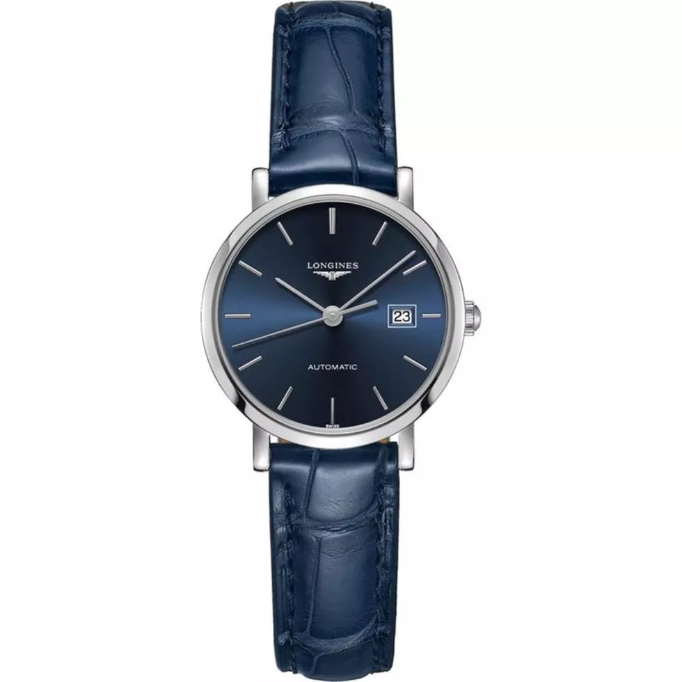 Longines Elegant L4.310.4.92.2 Blue  Automatic Watch 29mm