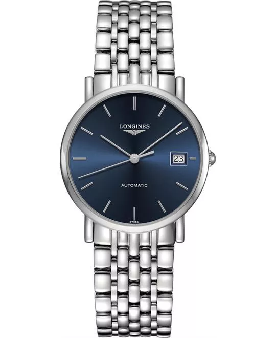 Longines Elegant L4.809.4.92.6 Blue Watch 34.5mm